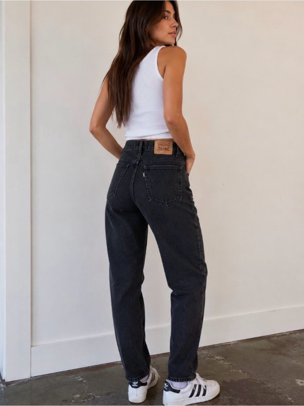 Levi’s 550 Relaxed Fit Black Jeans 32x30 USA - Picture 8 of 8